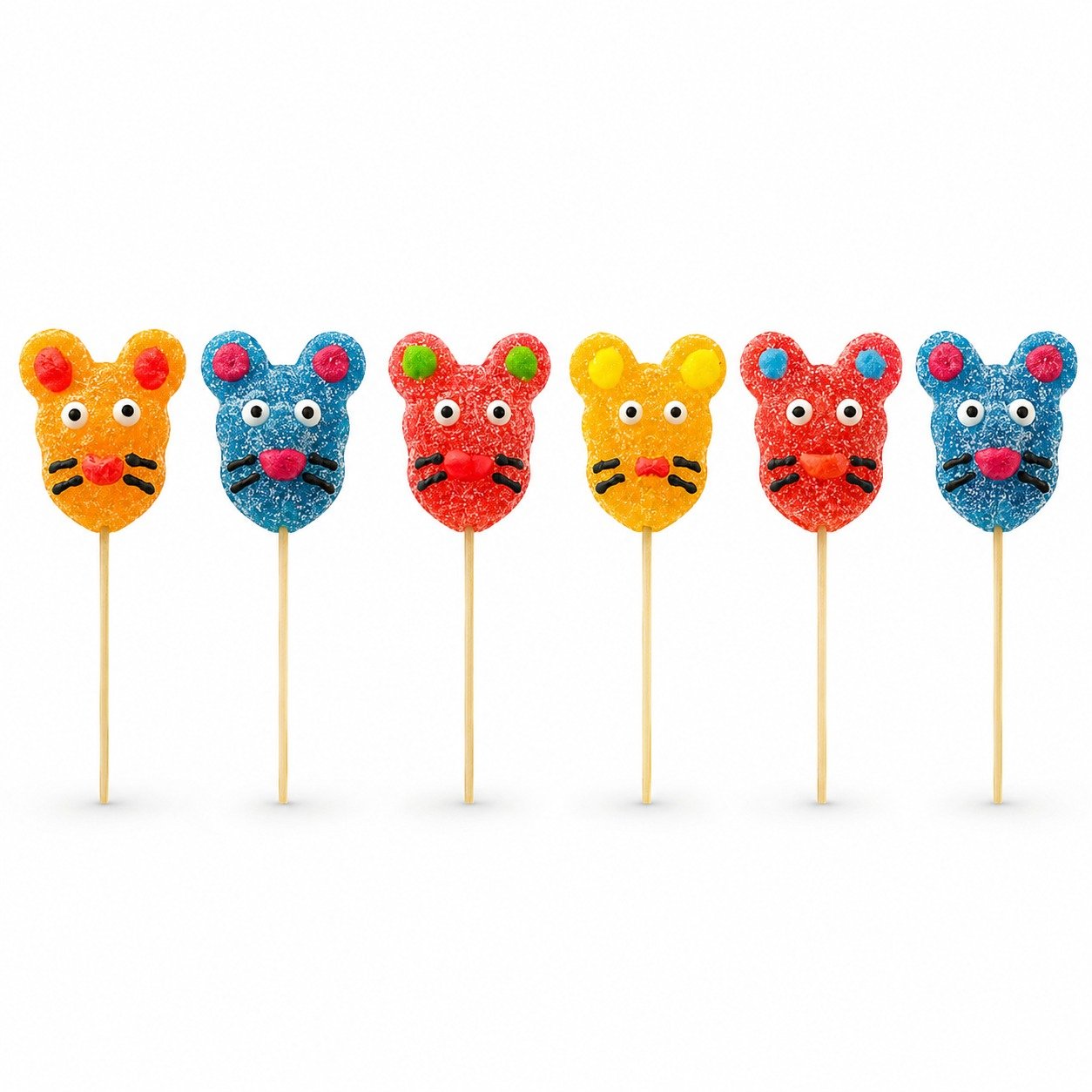 Mouse Shape Jelly Lollipops That Make Every Party More Fun
